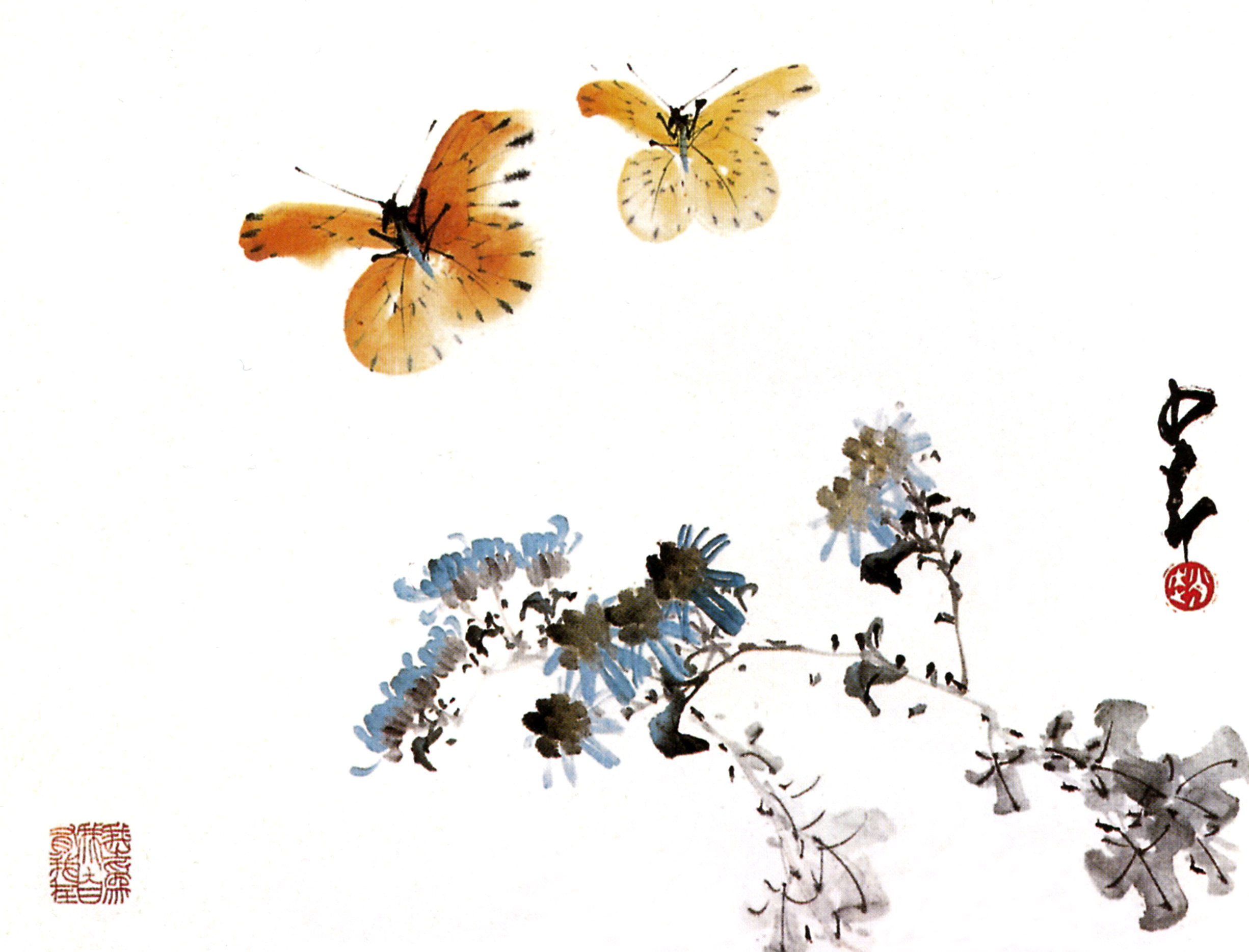 2026.04.11 – „Akvarell másképp"– Virágok és pillangók